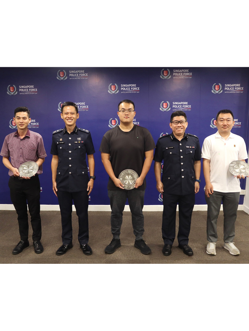 Three Members Of The Public Presented With Public Spiritedness Award, Six Individuals With Community Partnership Award