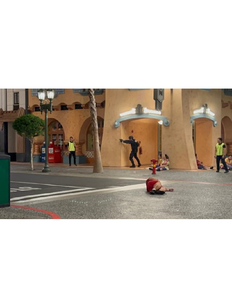 Universal Studios Singapore Exercised Response Plans With Singapore Police Force In A Simulated Gunman Attack