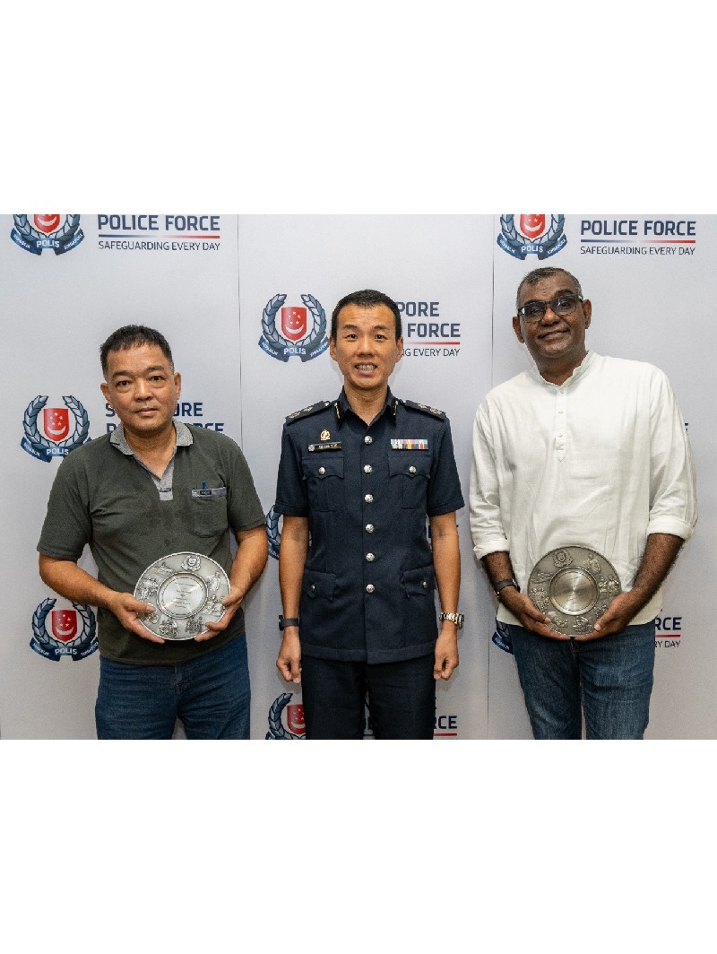 Two Members Of The Public Presented With Public Spiritedness Award