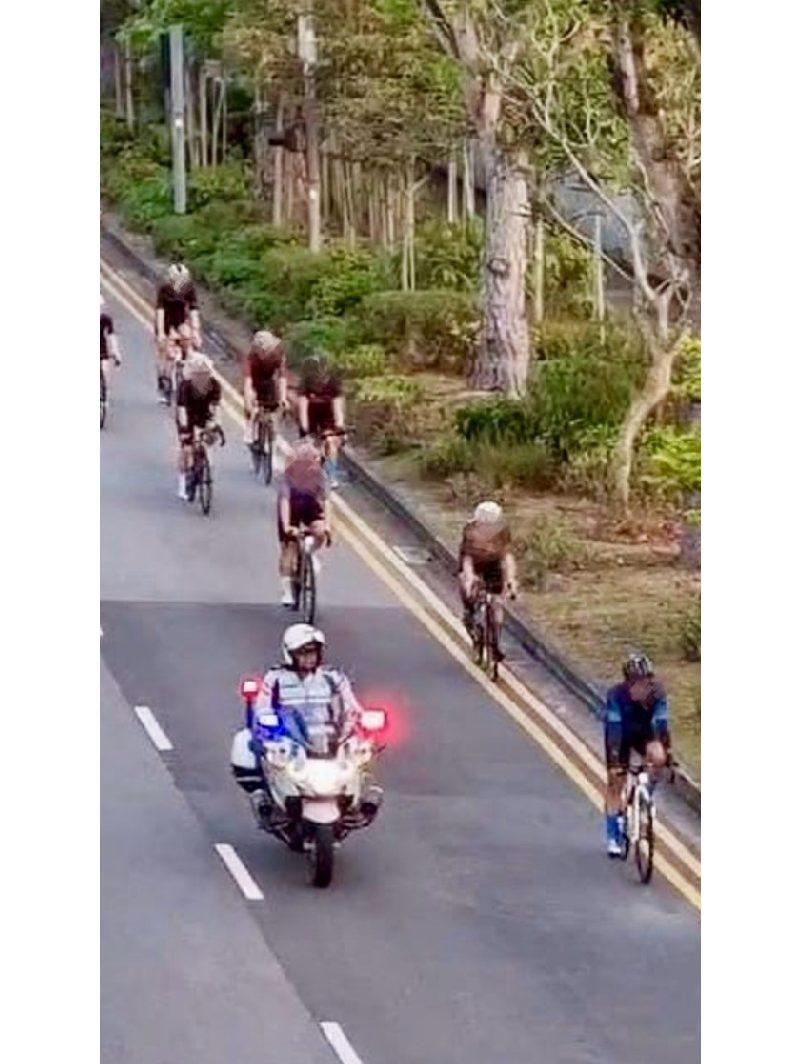 Joint Enforcement Operation Against Errant On-Road Cyclists