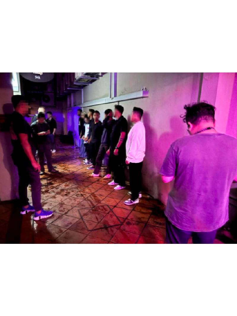 11 Persons Arrested In Island-Wide Secret Societies Suppression Operation At Public Entertainment Outlets And Nightlife Establishments