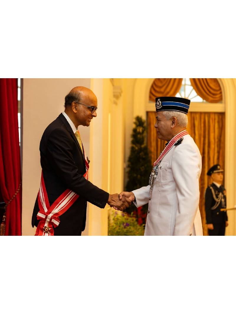 Former Inspector-General Of Police Of The Royal Malaysia Police Conferred The Distinguished Service Order