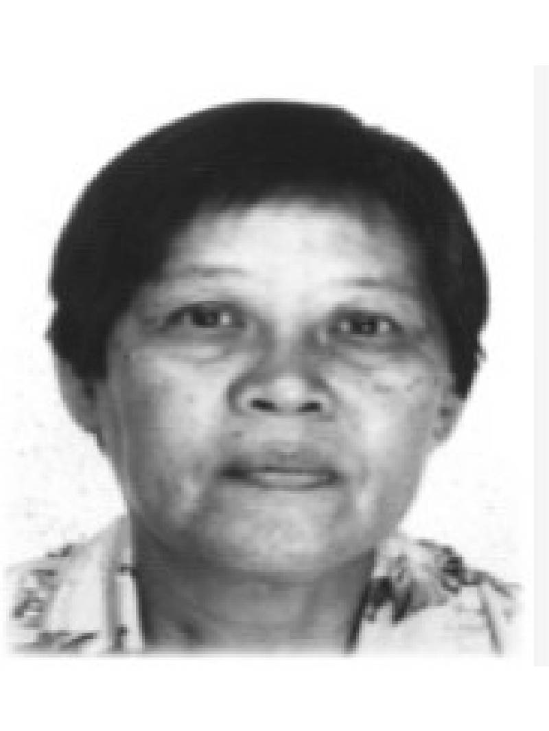 Appeal For Next-Of-Kin – Ms Chiang Choy Peng