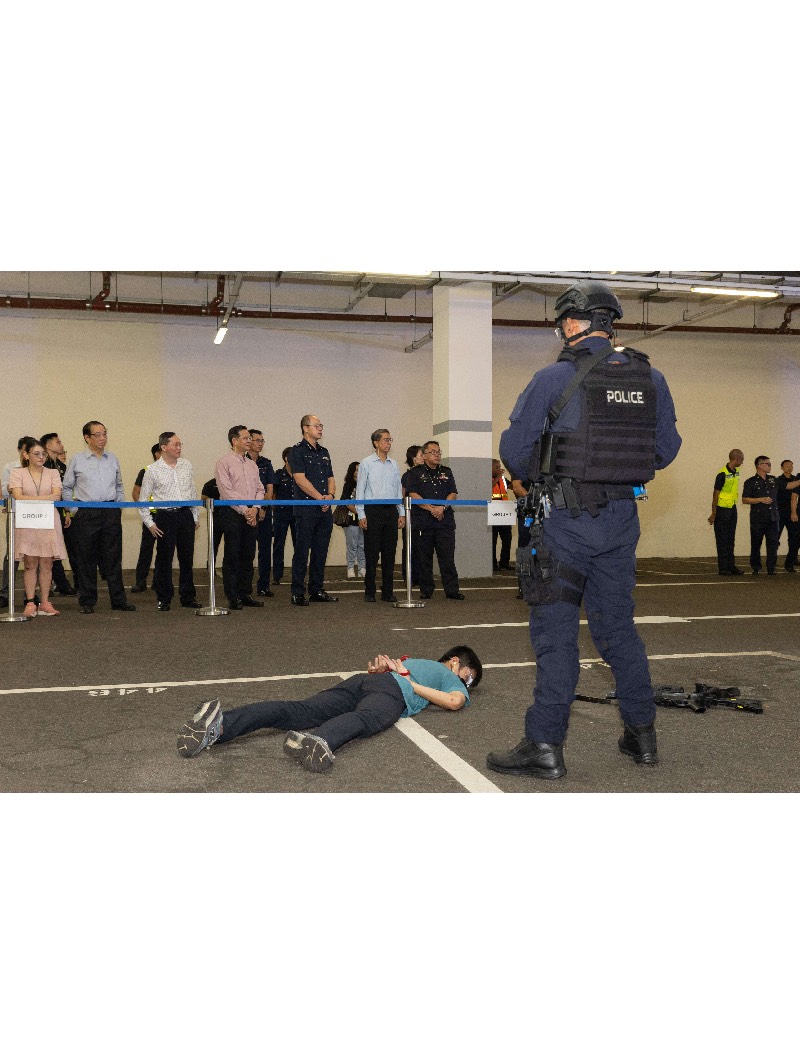 Exercise Heartbeat 2024 – Counter-Terrorism Exercise At Institute Of Technical Education College West