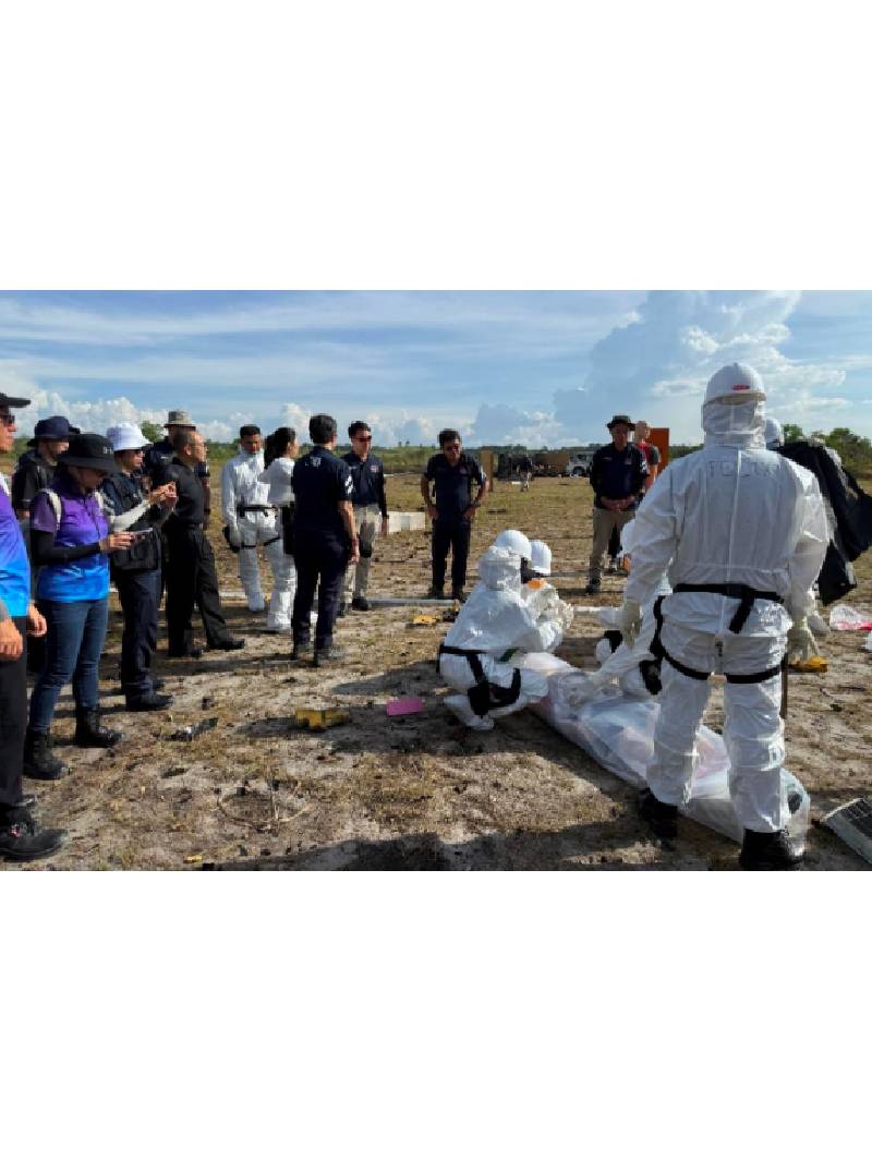 Exercise Solar Wind Vi 2024 – Post-Blast Investigations Exercise In Brunei