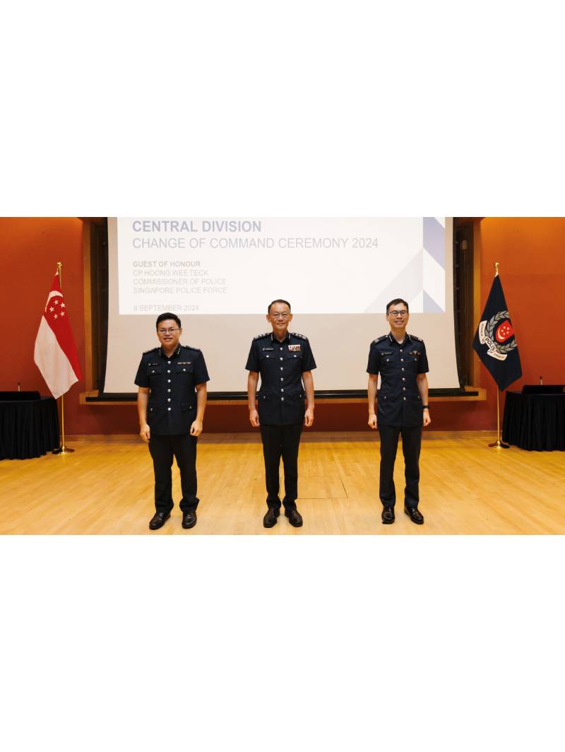 Change Of Command Ceremony At Central Police Division