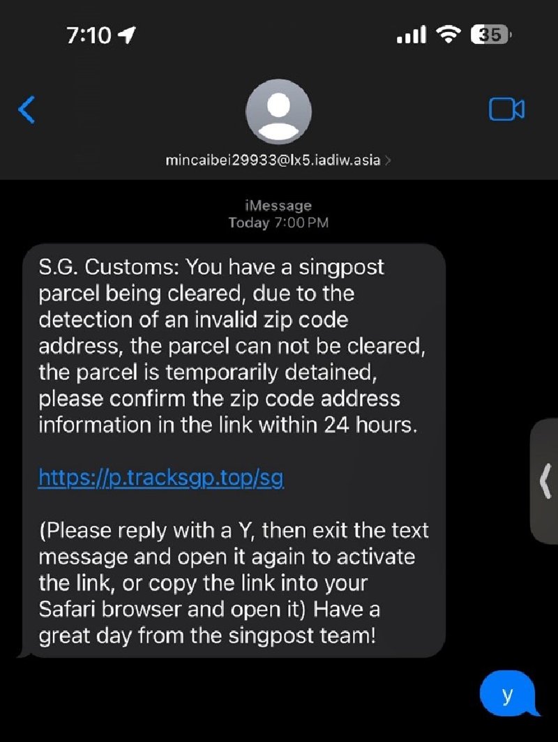 Police Advisory On Phishing Scams And Usage Of Online Messaging Channels By Scammers