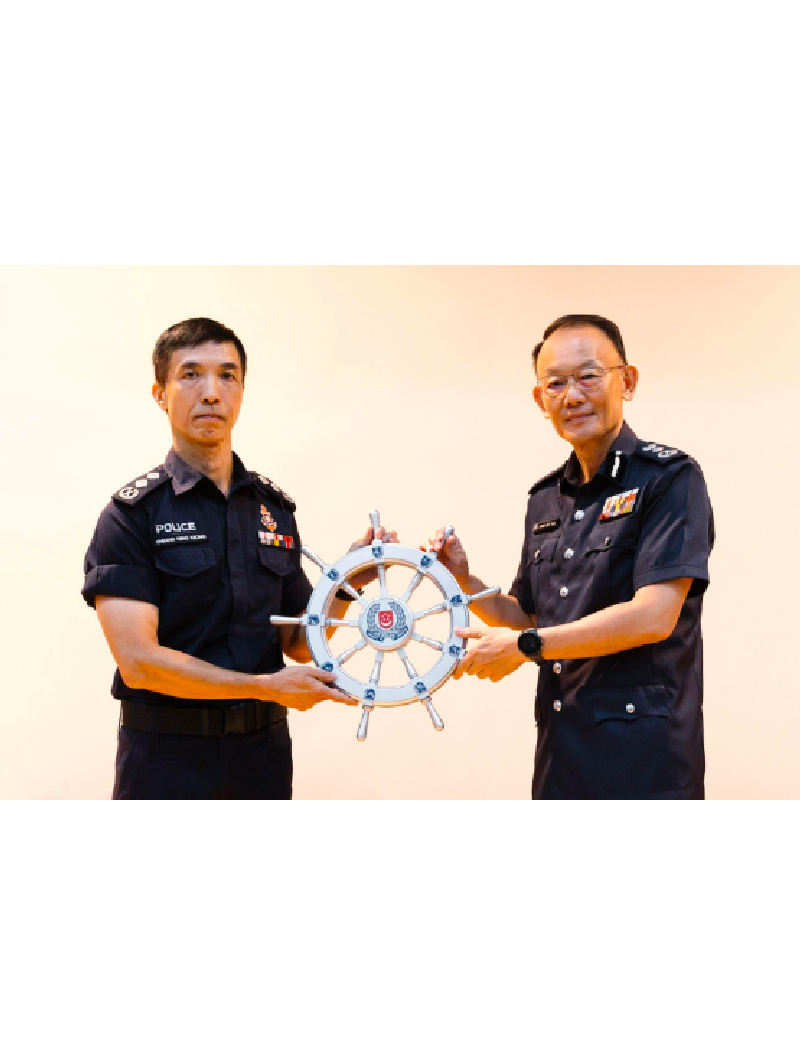 Change Of Command At Police Coast Guard