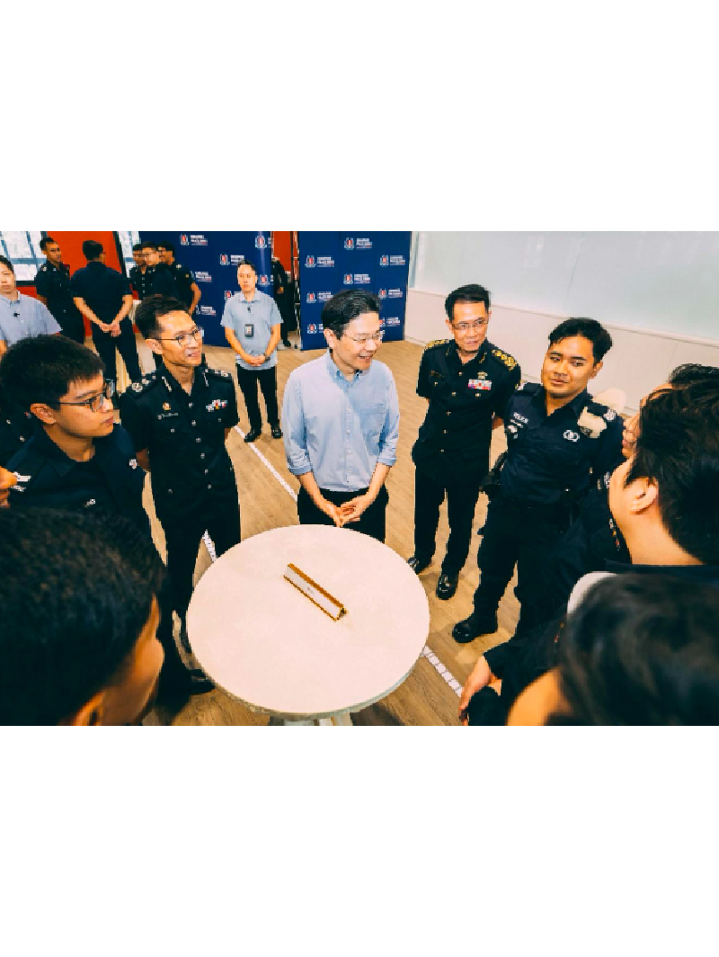 Prime Minister’s Visit To Punggol Neighbourhood Police Centre And Punggol Fire Station On 4 April 2025