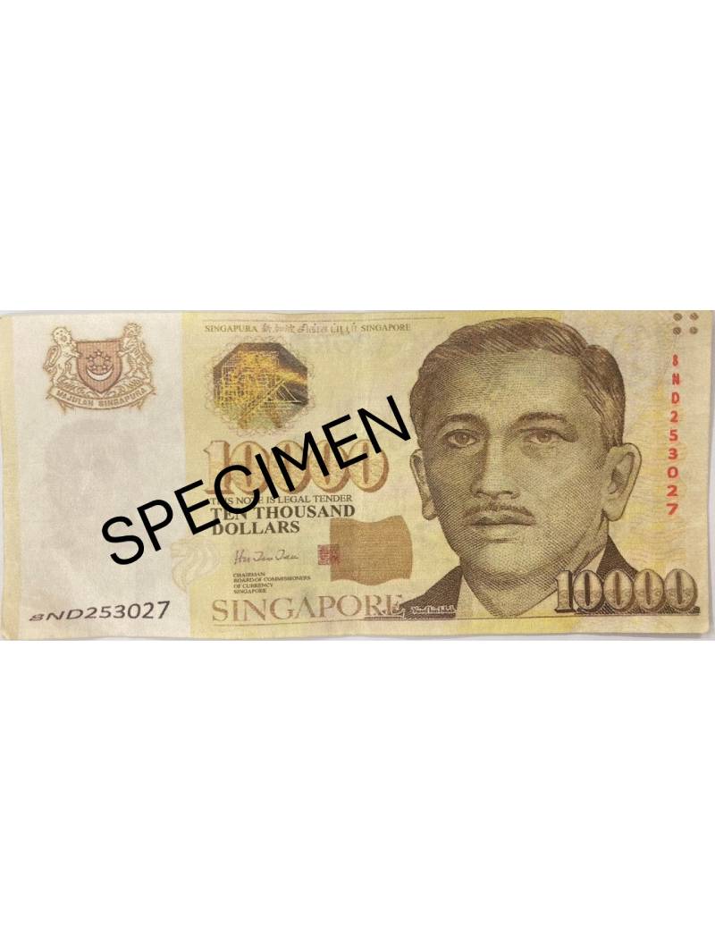 Man To Be Charged For Delivering A Counterfeit Singapore $10,000 Note