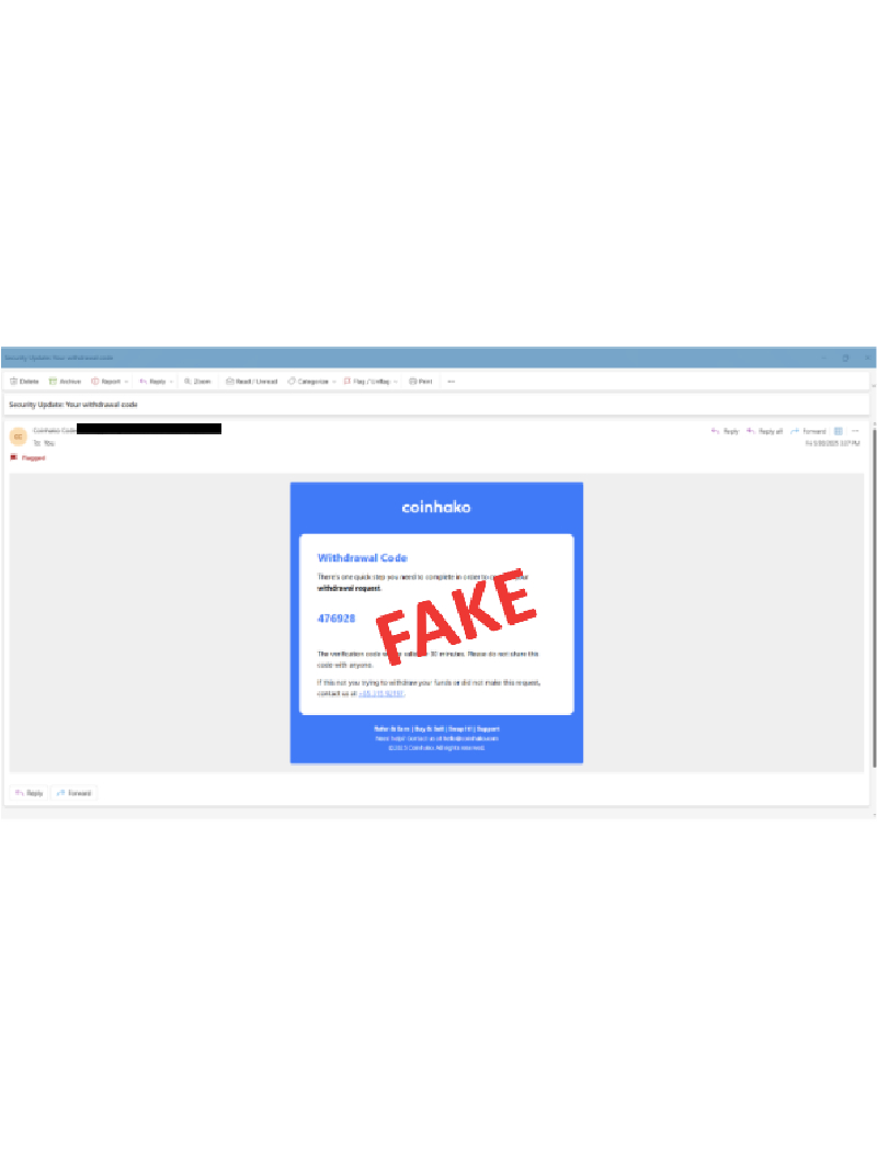Police Advisory On Scams Involving The Impersonation Of Cryptocurrency Platforms