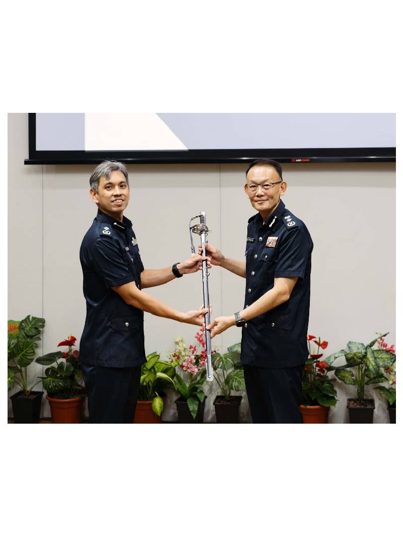 Change Of Command At Ang Mo Kio Police Division