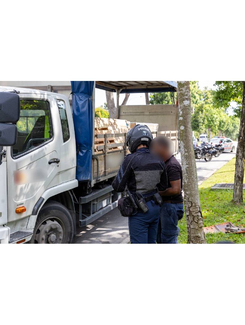 Enforcement Operation Against Errant Lorry Drivers