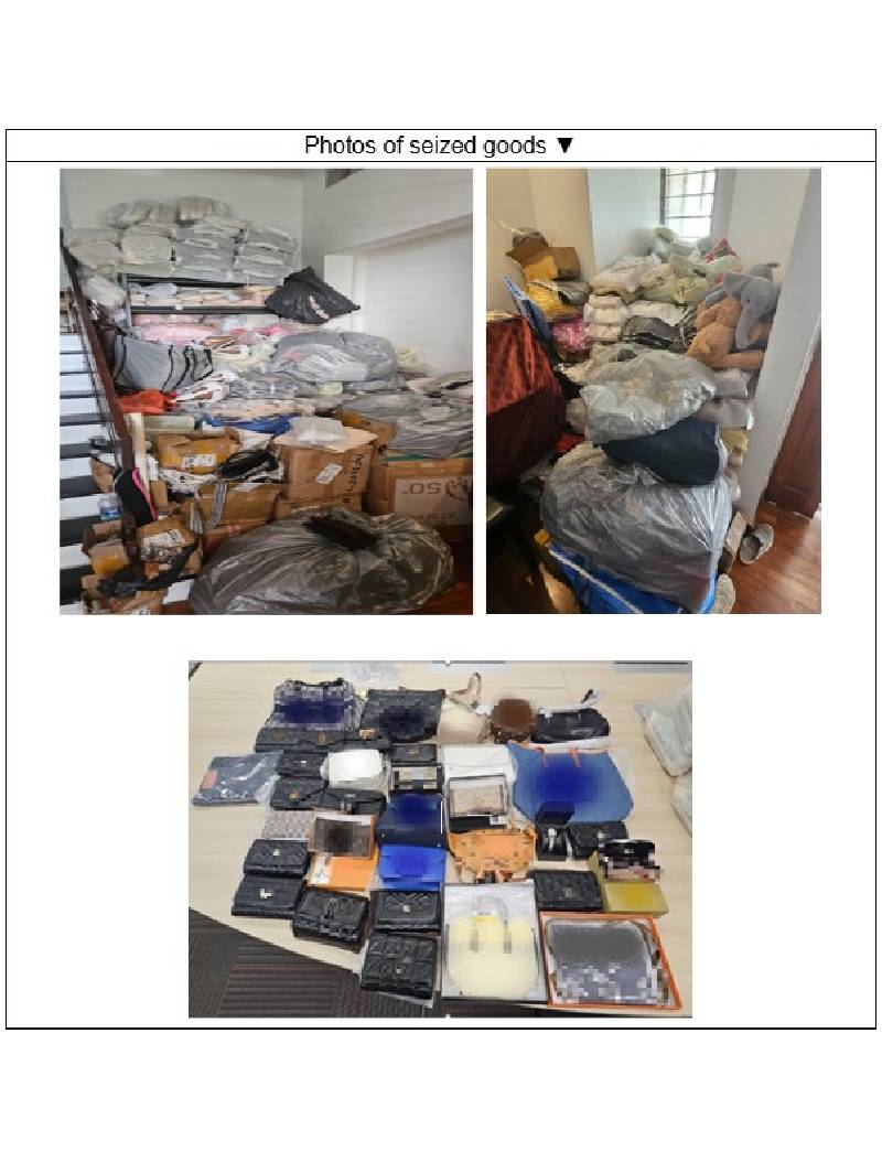 Woman Arrested For Importation And Sale Of Counterfeit Items For The Purpose Of Trade
