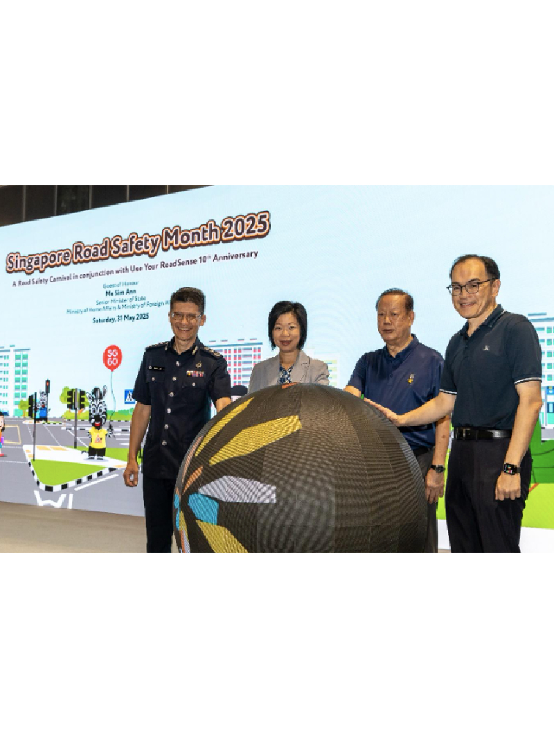 Launch Of Singapore Road Safety Month 2025
