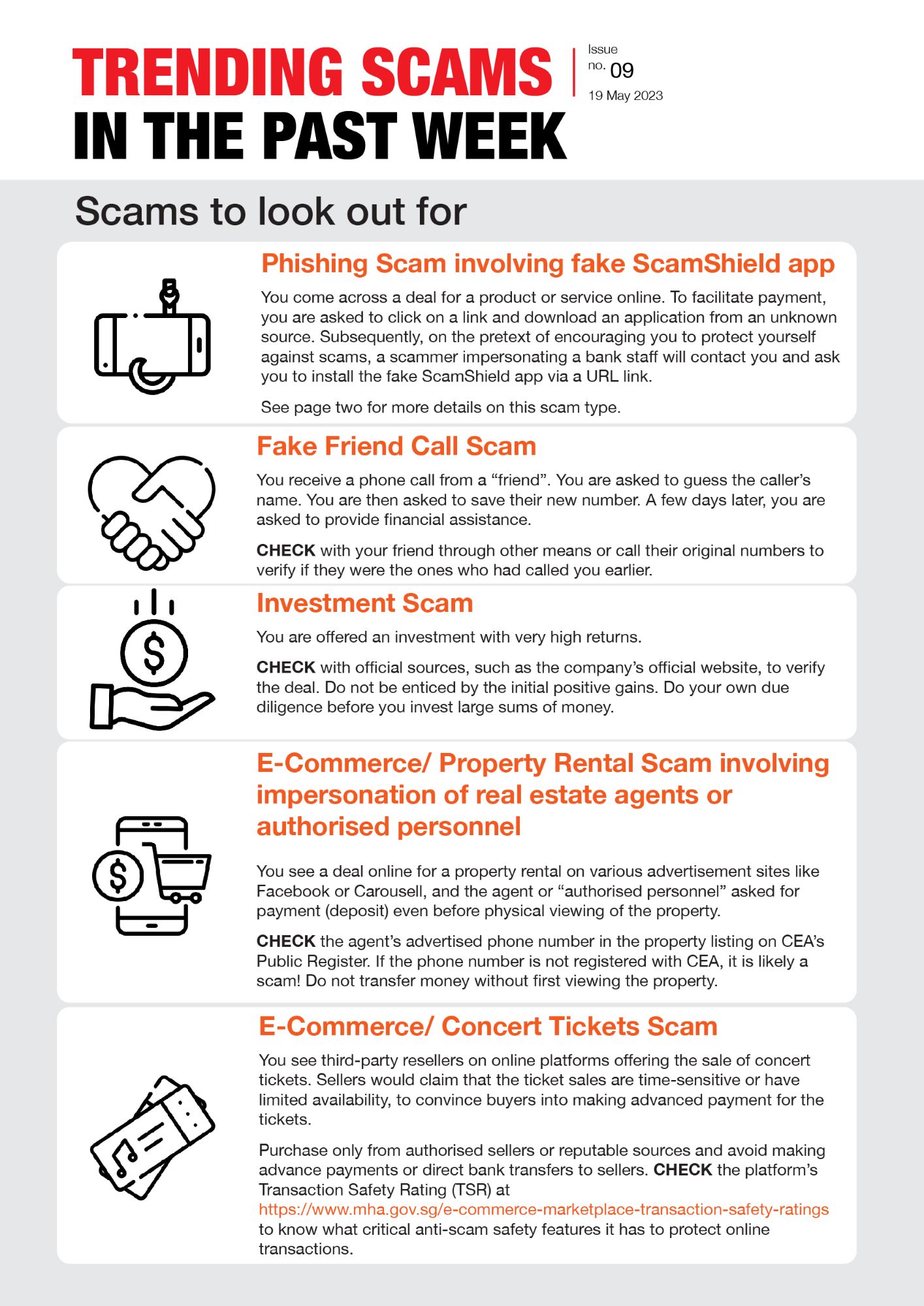 Trending Scams In The Past Week Issue No 9
