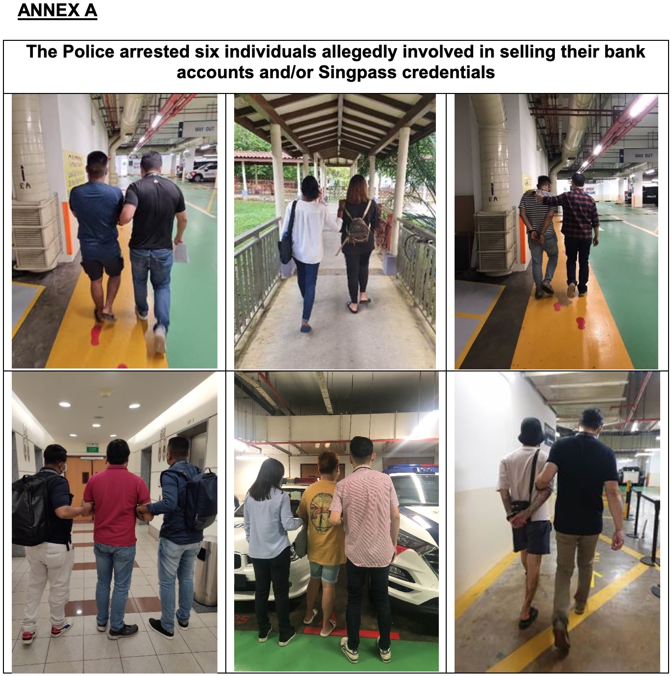 Six Arrested In Island-Wide Anti-Scam Operation For Suspected Involvement In Perpetrating Scams