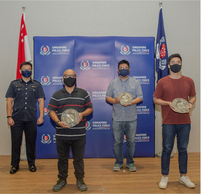 Four Members Of The Public Presented With Public Spiritedness Award