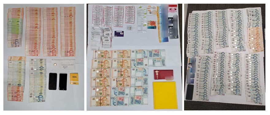 Seven Persons Investigated For Assisting In The Business Of An Unlicensed Moneylending Syndicate