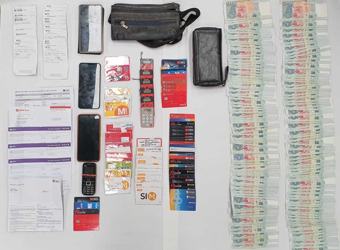 Seven Persons Arrested For Assisting In The Business Of An Unlicensed Moneylending Syndicate