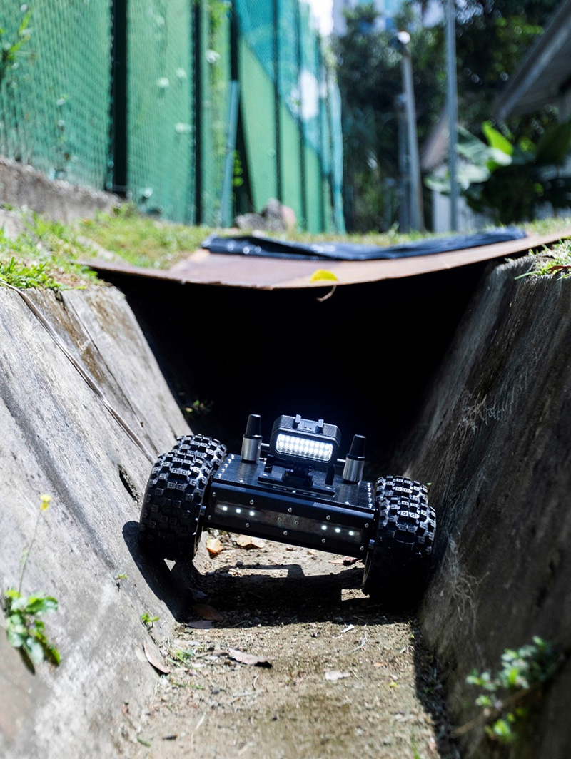Use Of Robotics In Police Security Command Bomb Sweep Operations
