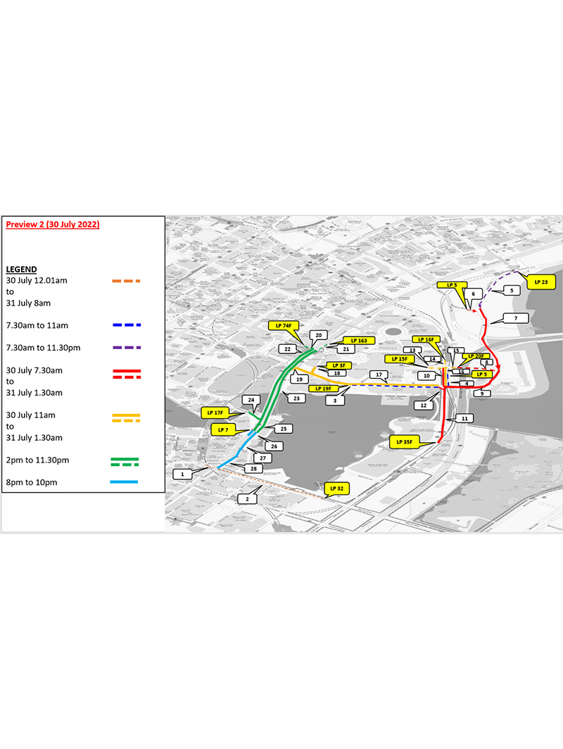 Security And Traffic Arrangements For National Day Parade 2022 Preview 2