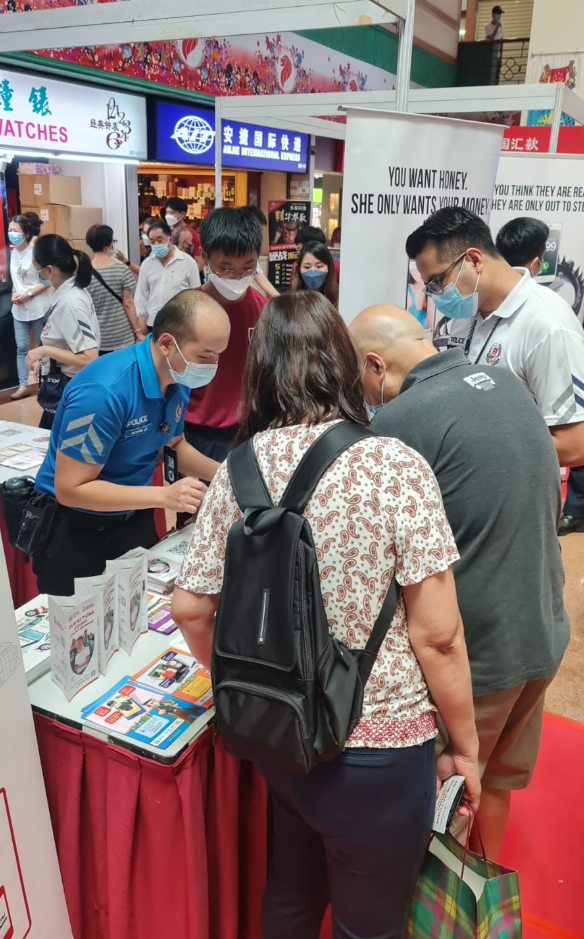 Bukit Merah East NPC Anti-Scam Awareness Roadshow On 6 August 2022