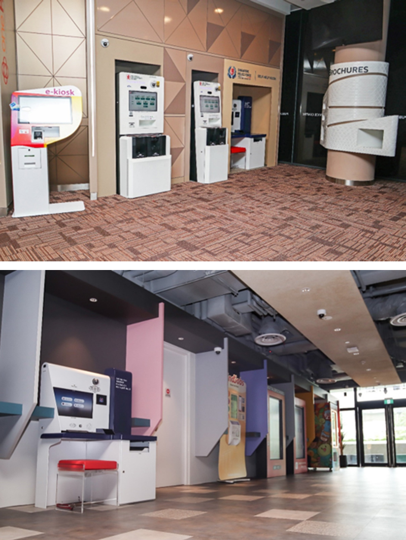 Deployment Of Police Self-Help Kiosks At Servicesg Centres At Our Tampines Hub And One Punggol