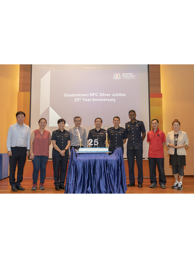 Silver Jubilee (25th Year) Celebrations Of Singapore Police Force’s Pioneer Neighbourhood Police Centre, Queenstown Neighbourhood Police Centre