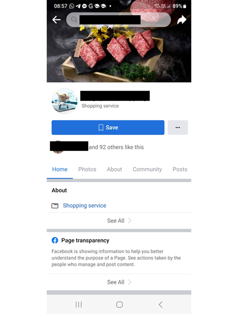 Police Advisory On E-Commerce Scams Involving Sale Of Food Items