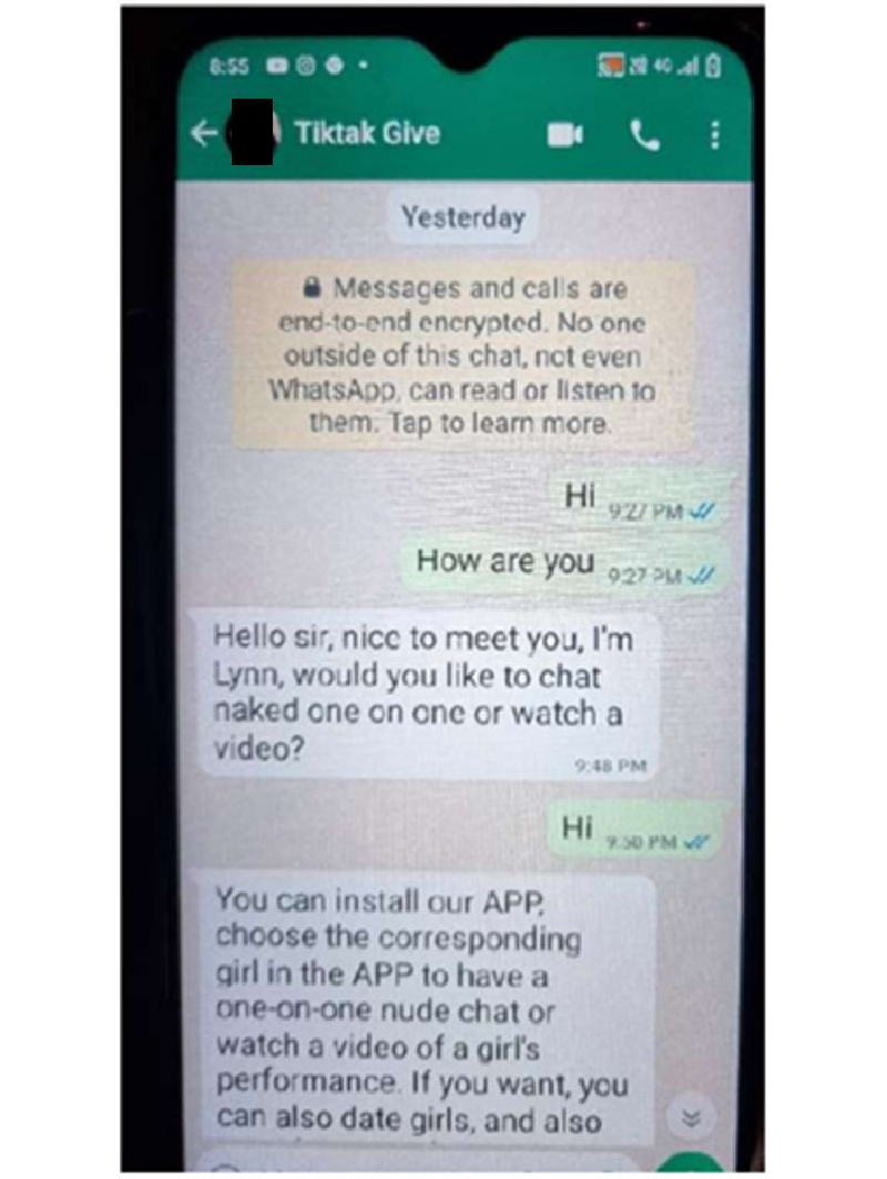 Police Advisory On New Variant Of Scams Involving Malicious Dating Applications