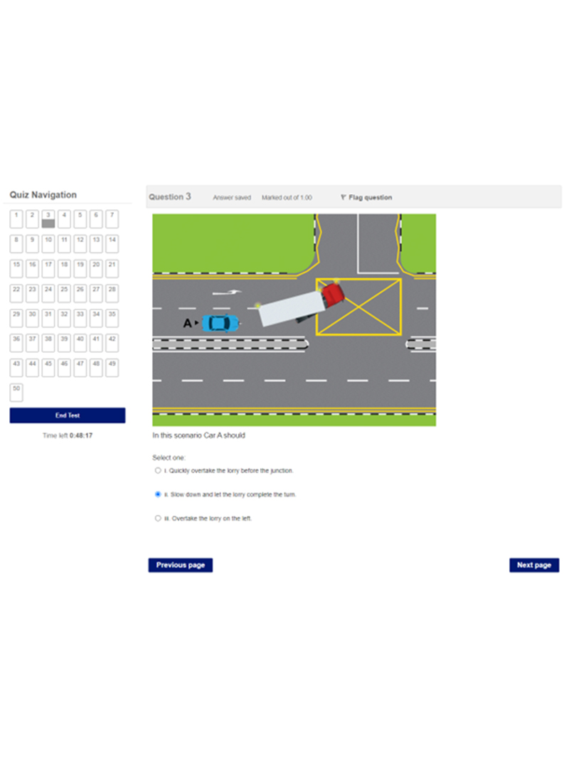 Online Mock Theory Test