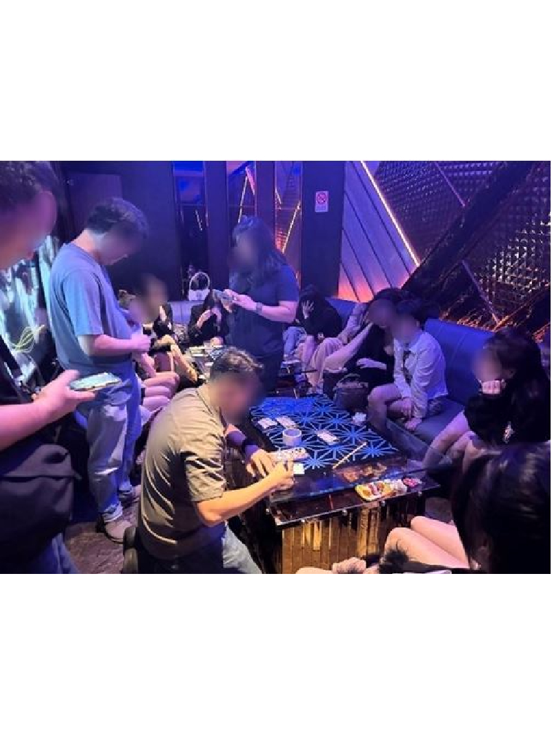 97 Persons Arrested For Suspected Involvement In Vice-Related Activities At Ktv Lounge 