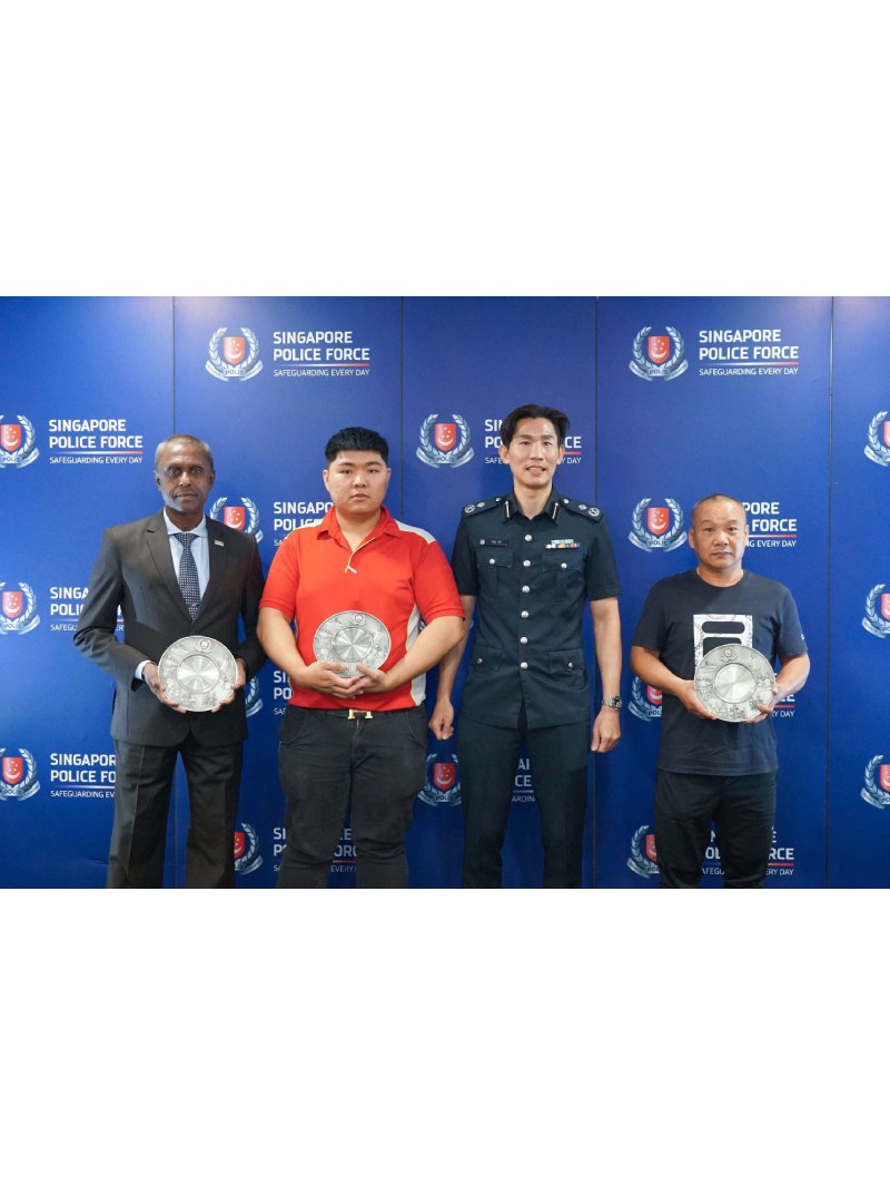 Members Of Public Presented With Public Spiritedness Award