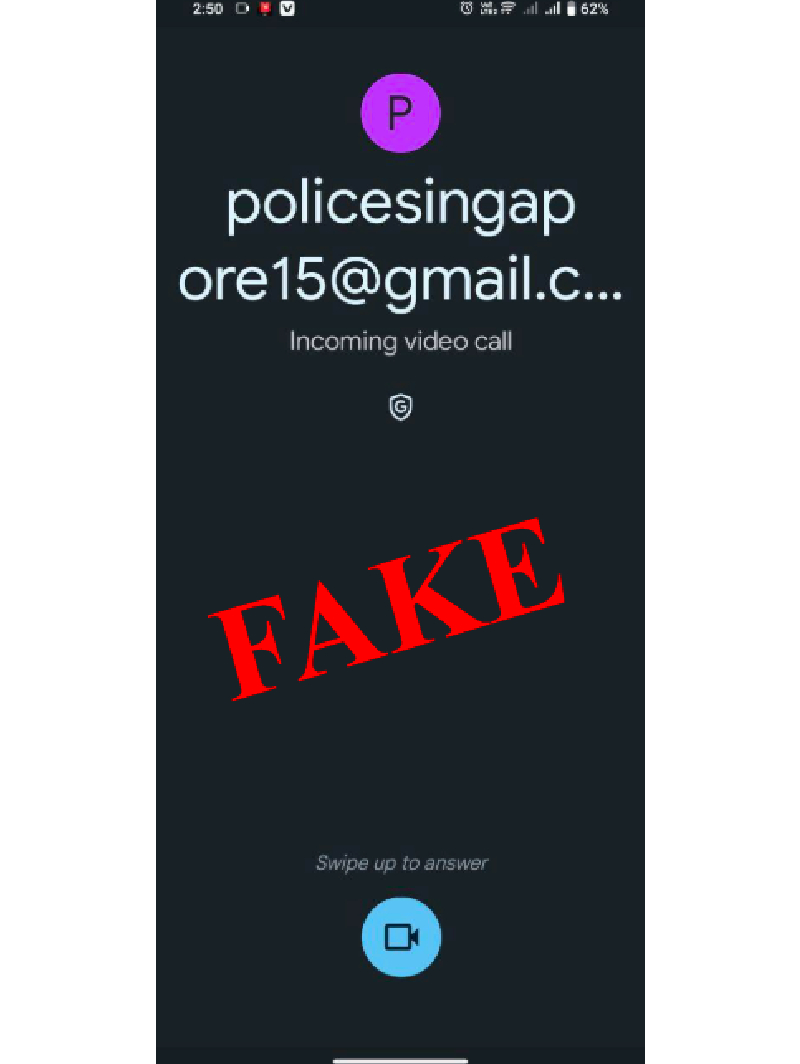 Police Advisory On Phishing Scams Involving Impersonation Of Officers From The Singapore Police Force