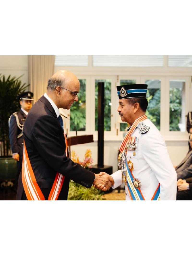 Inspector-General Of Police Of The Royal Malaysia Police Conferred The Distinguished Service Order